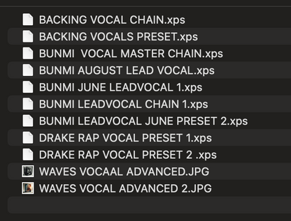 Waves Vocal Presets VOL 2 (Advanced)